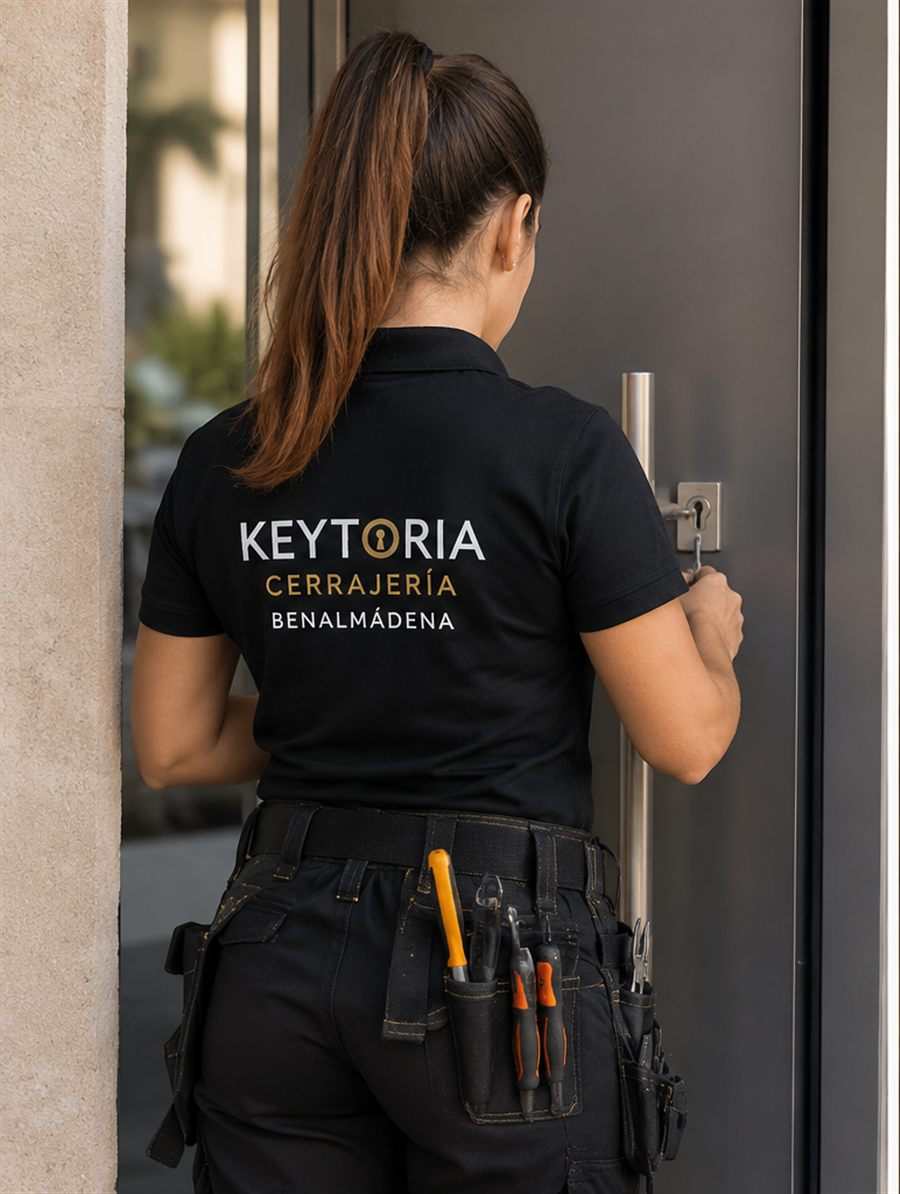 Victoria Castillo Ruiz, cerrajera profesional en Benalmádena y Arroyo de la Miel - Keytoria Cerrajería